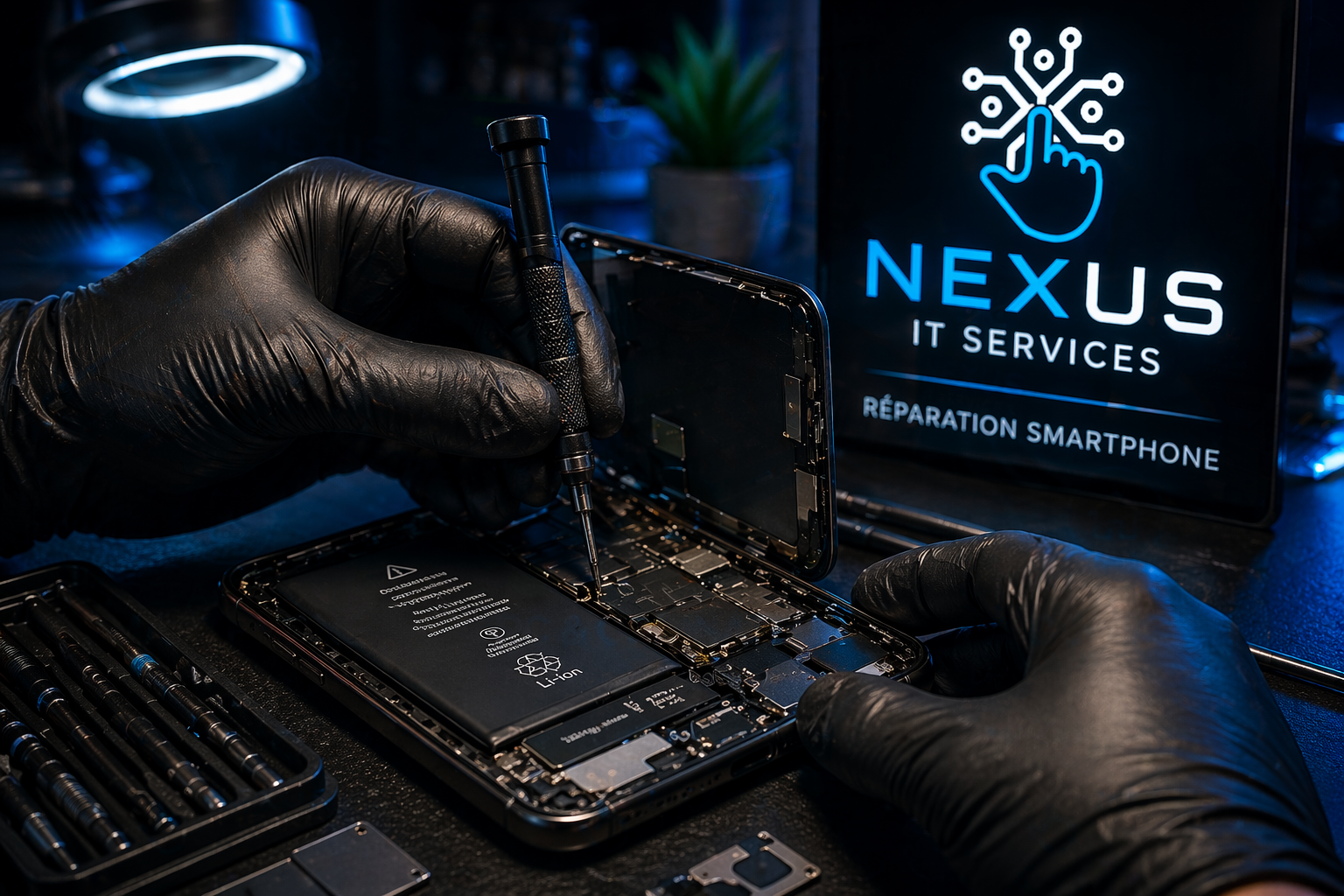 Réparation smartphone